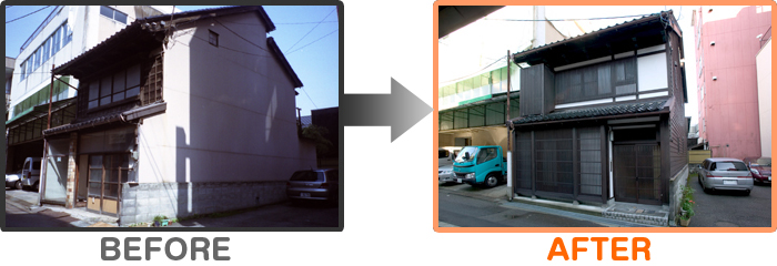 こまちなみ景観リフォームで外観は金沢の風情を室内は最新設備で快適に!